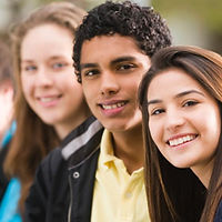 Teenage patient in a supportive consultation